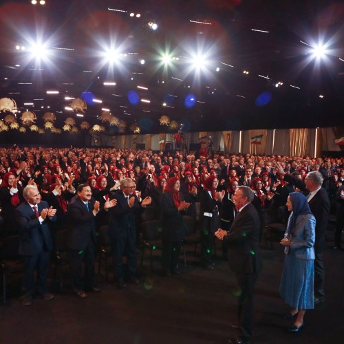 Rassemblement de l’OMPI pour accueillir Liam Fox et Frantz Joseph Jung, anciens ministres britannique et allemand de la Défense- 30 mars 2023