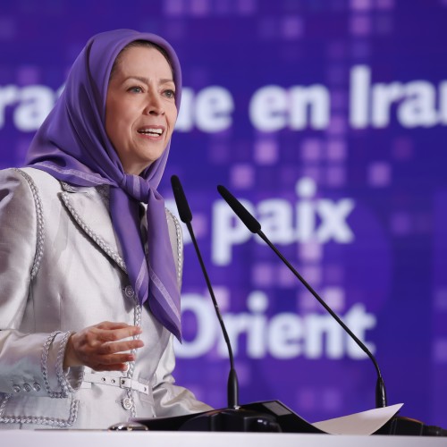 Discours de Maryam Radjavi à la conférence : une république démocratique en Iran