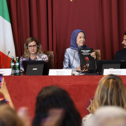 Maryam Radjavi s'adresse à la Chambre des représentants italienne - 12 juillet 2023