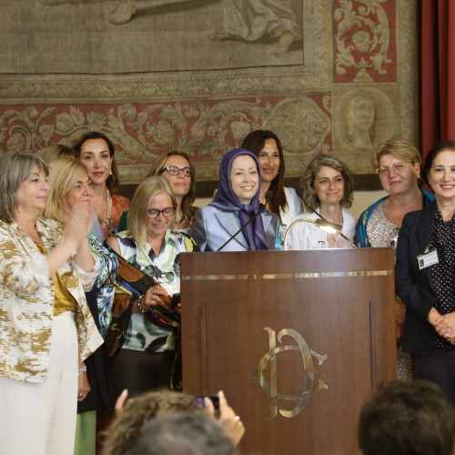 Maryam Radjavi s'adresse à la Chambre des représentants italienne - 12 juillet 2023