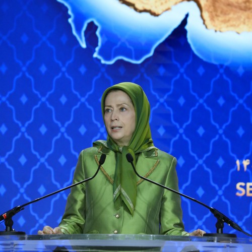  Discours à la conférence sur le soulèvement en Iran, le rôle de la jeunesse et des femmes et les perspectives d’une république démocratique-15 Septembre 2023 