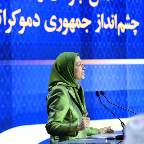  Discours à la conférence sur le soulèvement en Iran, le rôle de la jeunesse et des femmes et les perspectives d’une république démocratique-15 Septembre 2023 