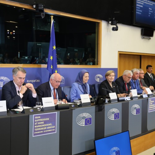 Conférence au Parlement européen à Strasbourg-22 Novembre 2023 