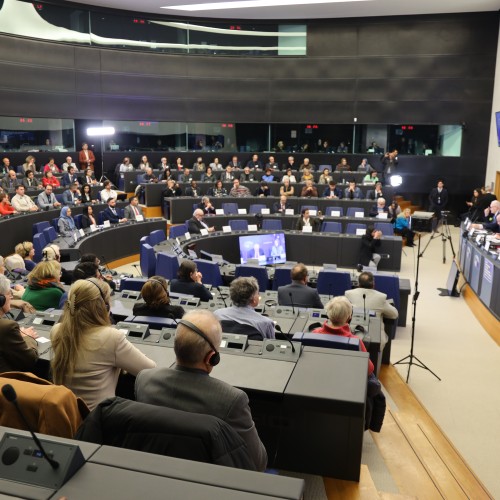 Conférence au Parlement européen à Strasbourg-22 Novembre 2023 