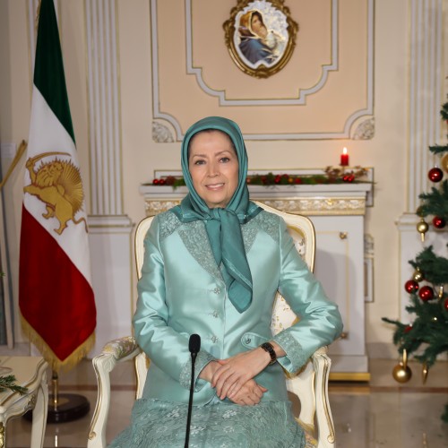 Message de Maryam Radjavi à l’occasion des fêtes de Noël et du Nouvel An 2024- 24 Décembre 2023