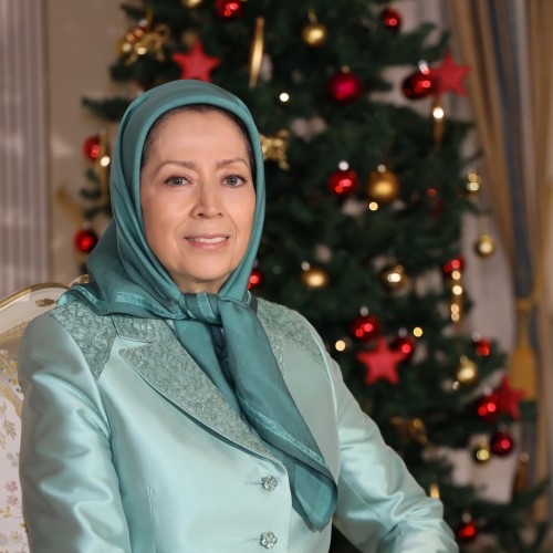 Message de Maryam Radjavi à l’occasion des fêtes de Noël et du Nouvel An 2024- 24 Décembre 2023