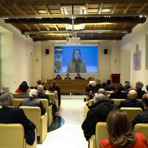 Conférence au sénat italien- 5 Mars 2024