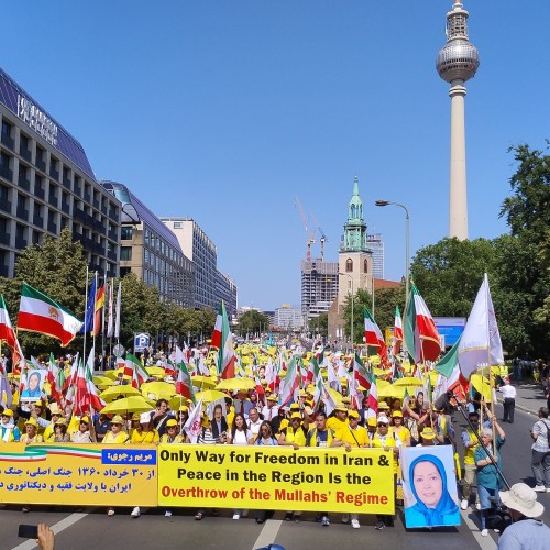 Message aux manifestations des Iraniens à Berlin et Stockholm pour l’anniversaire du 20 juin 1981, déclenchement de la résistance nationale- 21 juin 2025