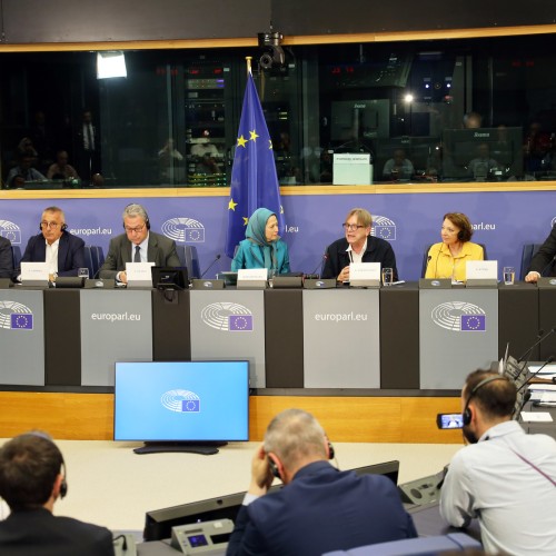 Discours dans une conférence au Parlement européen à Strasbourg – l’édification d’une véritable démocratie moderne- 18 Juin 2025