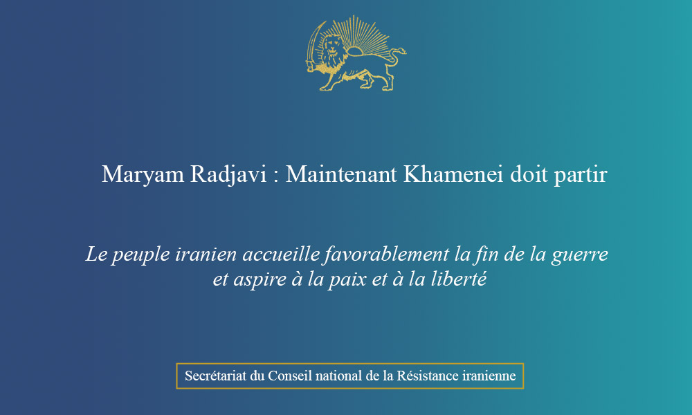 Le peuple iranien accueille favorablement la fin de la guerre et aspire à la paix et à la liberté
