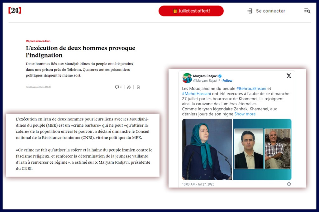 L’exécution de deux hommes provoque l’indignation