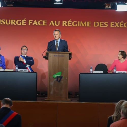 Conférence à la Mairie du 17e arrondissement de Paris-26 Août 2025
