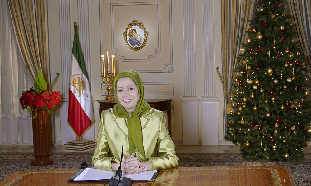  پیام مریم رجوی به مناسبت میلاد مسیح و آغاز سال میلادی ۲۰۱۸