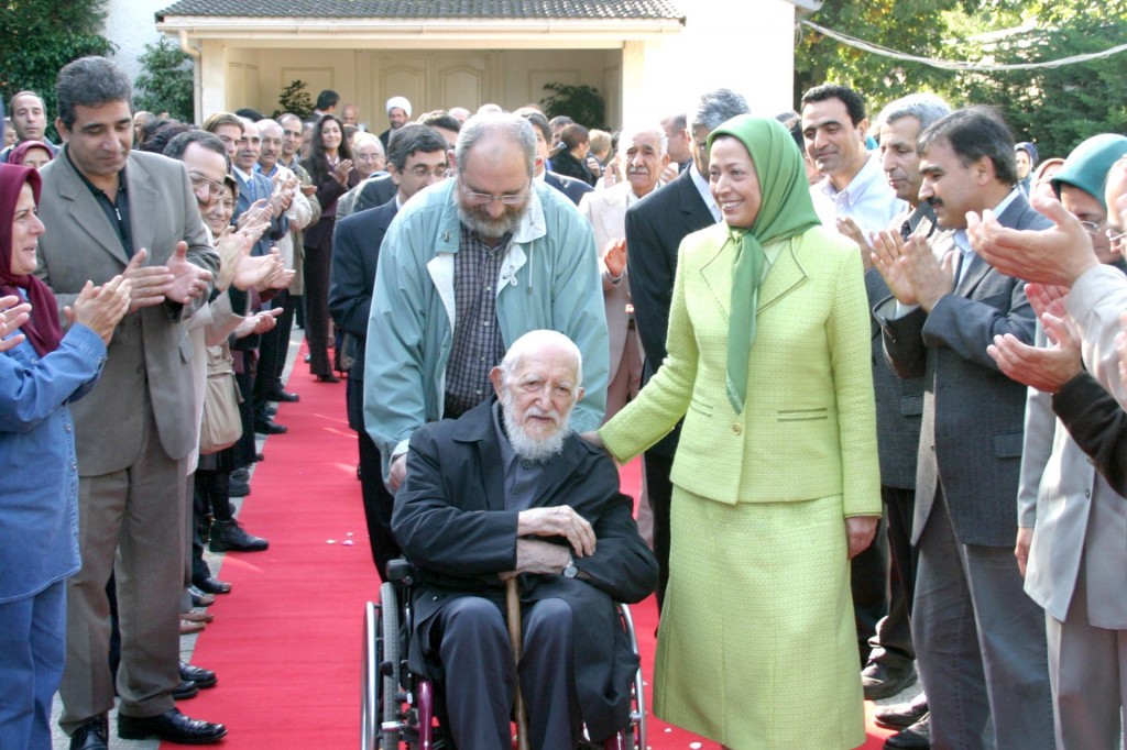دیدار آبه پیر، محبوبترین شخصیت فرانسه با مریم رجوی در اورسوراواز
