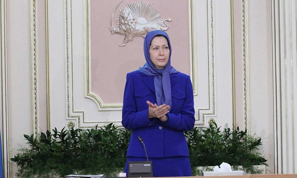 سخنرانی مریم رجوی در اجلاس شورای ملی مقاومت ایران