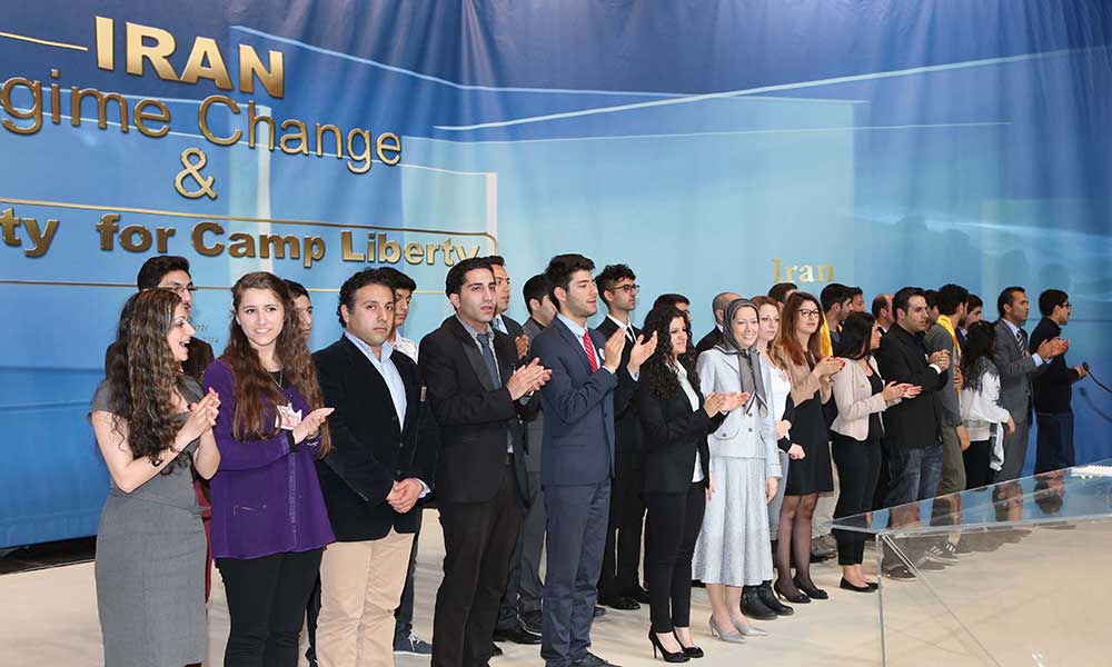 سخنرانی مریم رجوی در كنفرانس ضررورت تغییر در ایران