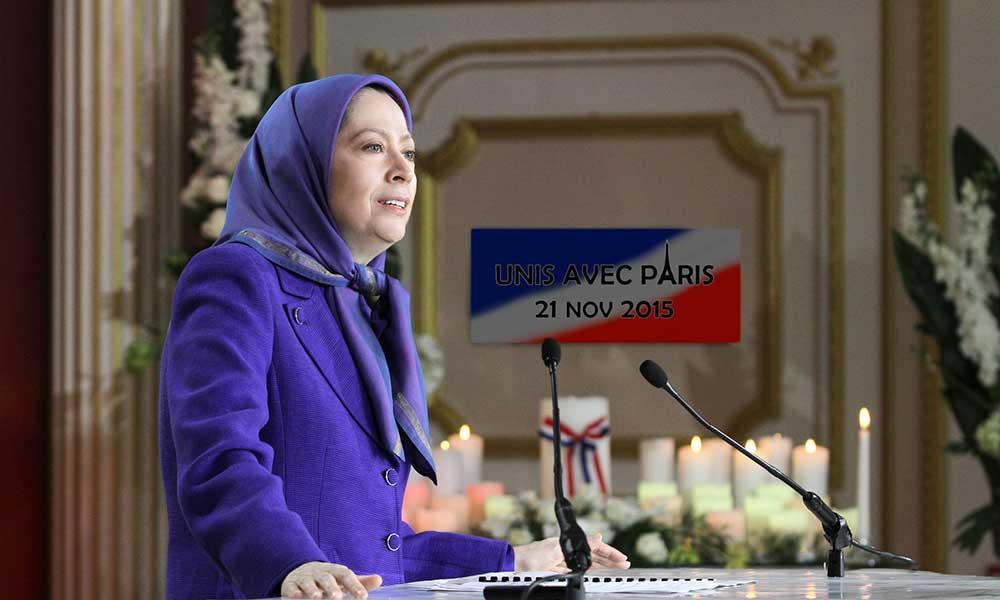 مریم رجوی همه مسلمانان را به اتحاد علیه تروریسم و افراطی‌گری تحت نام اسلام فراخواند