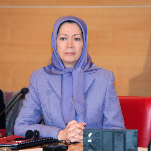 Maryam Rajavi - Senate of France - 21 January 2014-4