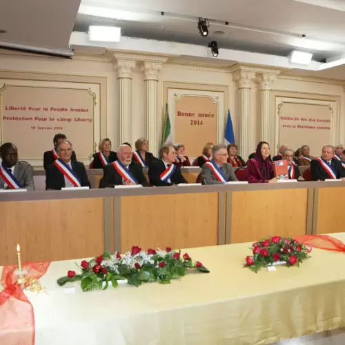 Maryam Rajavi- Gathering of French Mayors and elected Representatives of France-6
