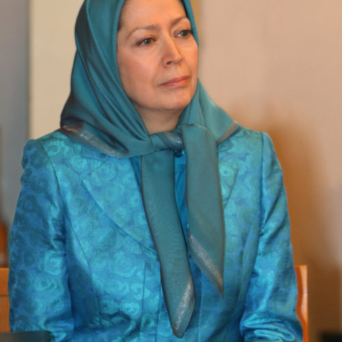 Maryam Rajavi in Noble Peace institute – Oslo- Norway – February 24, 2014-12