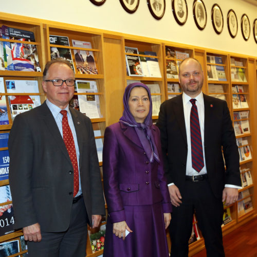 Maryam Rajavi in Foreign Committee of  Norwegian Parliament- Febraury 26, 2014-2