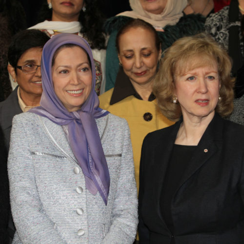 Maryam Rajavi –conference on the occasion of International Women’s Day-Paris- March 1, 2014-9