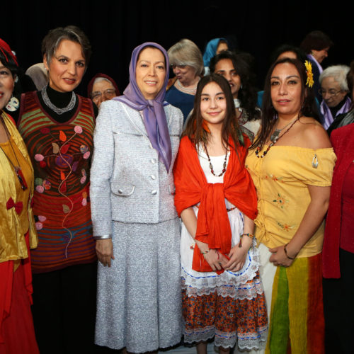 Maryam Rajavi –conference on the occasion of International Women’s Day-Paris- March 1, 2014-11