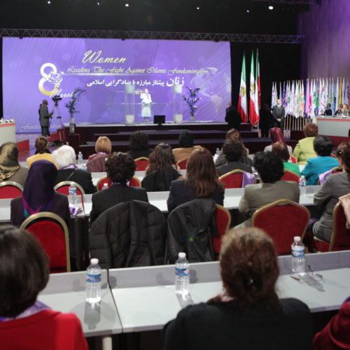 Maryam Rajavi –conference on the occasion of International Women’s Day-Paris- March 1, 2014-7