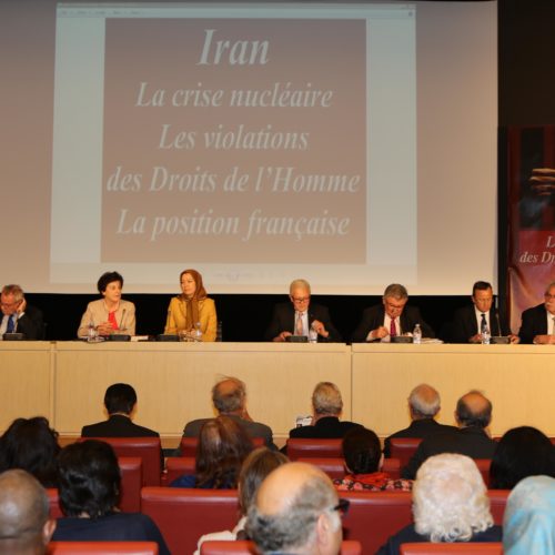 Maryam Rajavi – French Parliament -  May 6, 2014-1