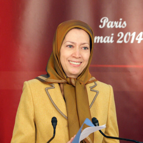 Maryam Rajavi – French Parliament -  May 6, 2014-9