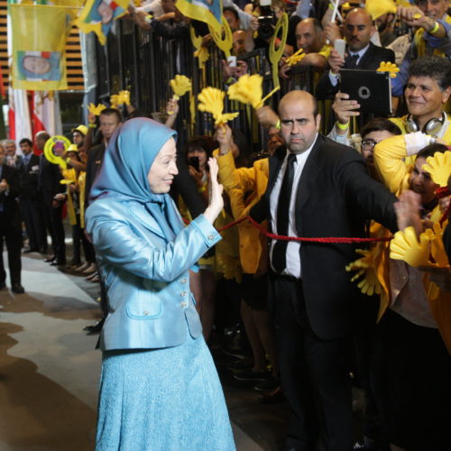 Maryam Rajavi – Annual gathering of the Iranian Resistance – Paris- June 2014 – All for freedom-5