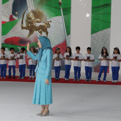 Maryam Rajavi – Annual gathering of the Iranian Resistance – Paris- June 2014 – All for freedom-6