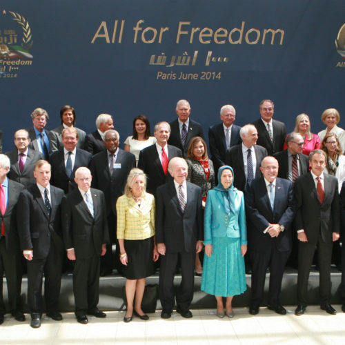 Maryam Rajavi – Annual gathering of the Iranian Resistance – Paris- June 2014 – All for freedom-1