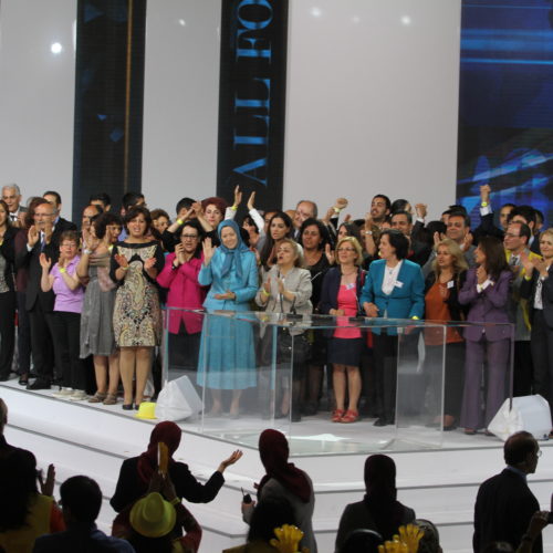 Maryam Rajavi – Annual gathering of the Iranian Resistance – Paris- June 2014 – All for freedom-24