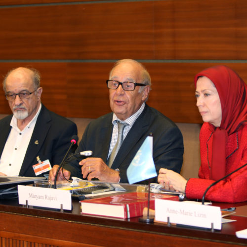 Maryam Rajavi  -International Conference at the UN European Headquarters in Geneva1308014-