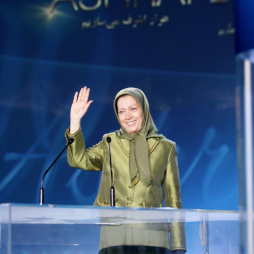 Maryam Rajavi- Gathering for the anniversary of massacre of 52 hero martyrs in camp Ashraf – 1 September 2014-2