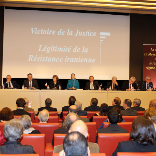 Maryam Rajavi at French National Assembly meeting-28Oct2014-2