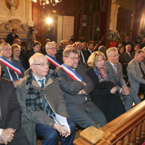 Maryam Rajavi- Meeting at City Hall of 2nd district Paris – 25 November 2014 -9