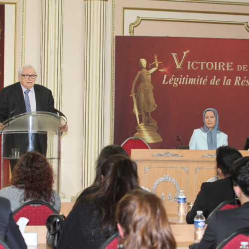 Conference Justice Prevail, Iranian Resistance Vindicated Headquarters of the National Council of Resistance 8 November 2014-1