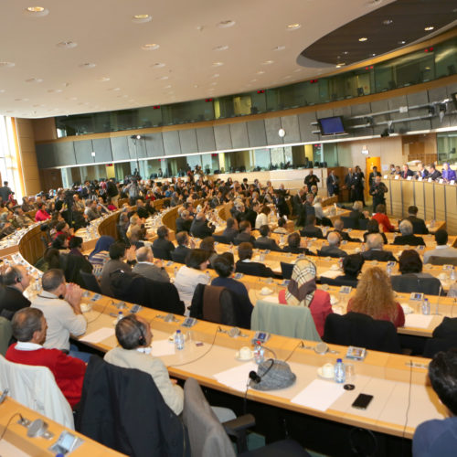 Maryam Rajavi – European Parliament – International day of Human rights  - December 10, 2014-3