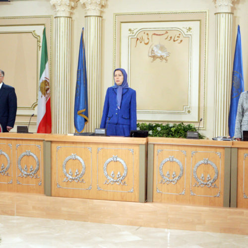 Maryam Rajavi – National Council of Resistance of Iran session – 14 March 2015 -7