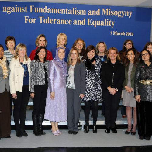 Maryam Rajavi – Gathering for the international women’s day – Berlin – 7 March 2015-23