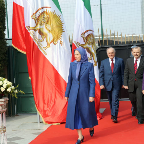 Maryam Rajavi – National Council of Resistance of Iran session – 14 March 2015 -1