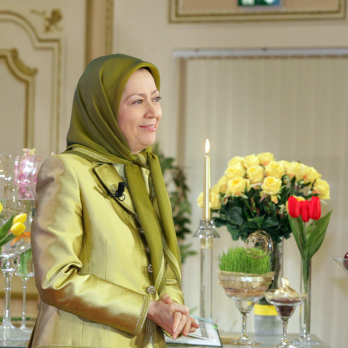 Maryam Rajavi – Persian New Year celebration - Office of the NCRI – 20 March 2015-8