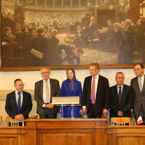 Maryam Rajavi, Conference at the French National Assembly, 27-10-2015