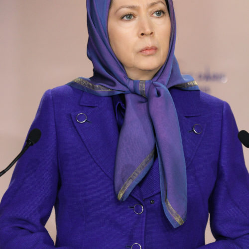 Gathering at NCRI Headquarters in solidarity with the people of France Maryam Rajavi calls on all Muslims to unite against terrorism and extremism under the name of Islam