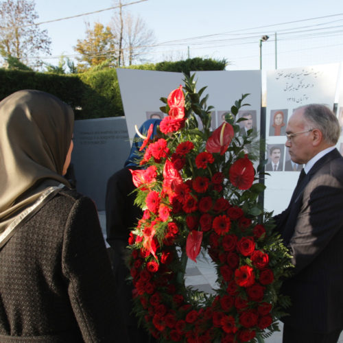 MaryamRajavi-Commemoration of martyrs of 29 Oct attack on Camp Liberty - 1 November 2015