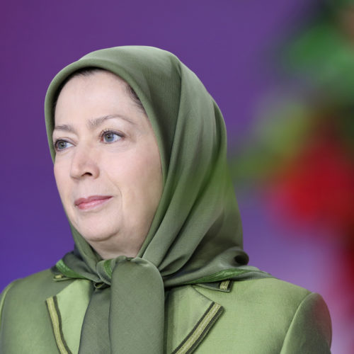 حضور و سخنرانی مریم رجوی در گردهمایی شهرداران و منتخبان فرانسه در همبستگی با مقاومت ایران در اورسوراواز