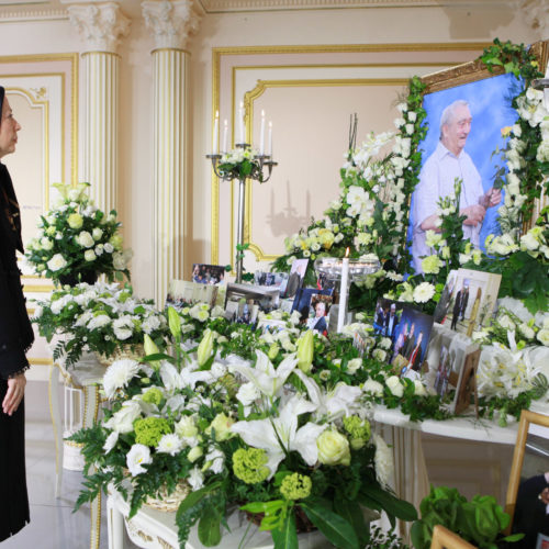 مراسم بزرگداشت ویکتور گلوتا، از حامیان مقاومت در اورسوراواز