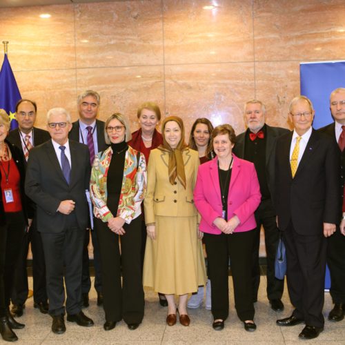 Maryam Rajavi attended a conference at the European Parliament in Brussels on December 7, 2016